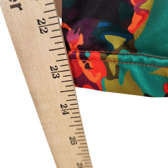 NEVE Leggings Womens Medium Multicolor Abstract Floral Activewear Yoga Pants M - Picture 8 of 10